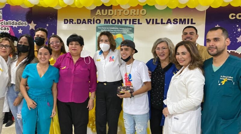 Hospital de Especialidades Pediátricas conmemora Día Internacional de la lucha contra el Cáncer Infantil