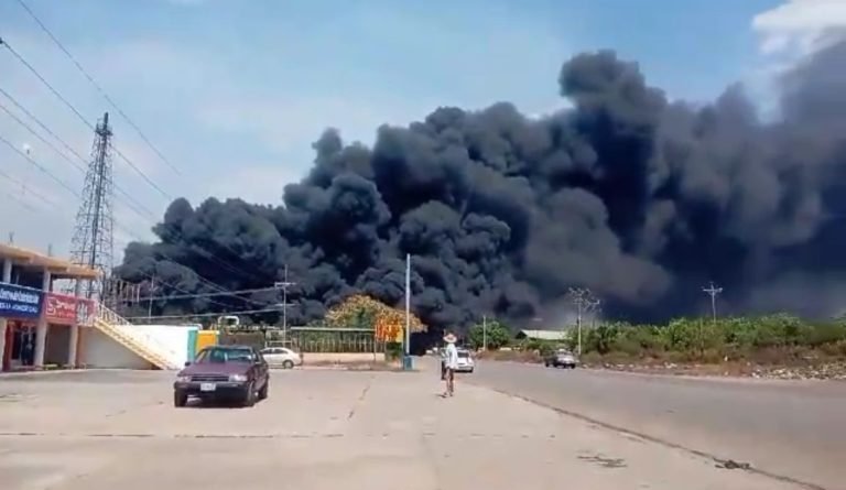 Incendio en el Danto dos viviendas afectadas