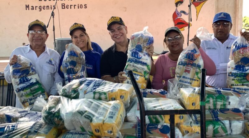Alcaldía de Lagunillas llevó jornada de alimentación al sector Barrio Unión