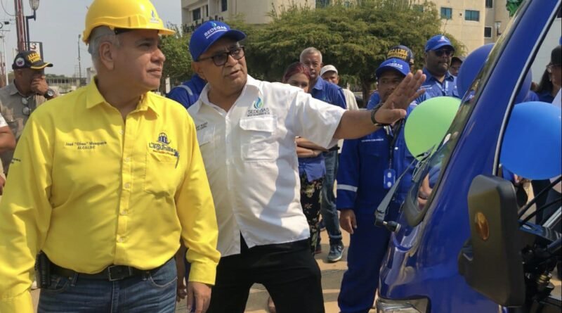 Alcalde José Mosquera entregó unidad vehicular e implementos de seguridad a Sedegas
