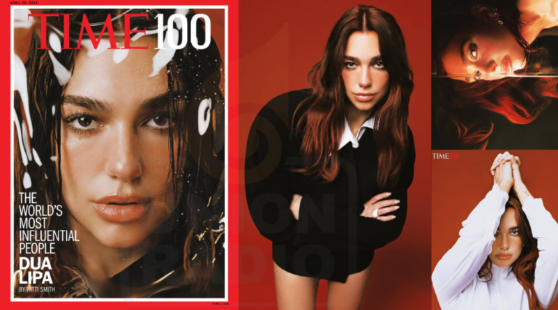 Dua Lipa brilla en la portada de «Time 100»: Habla sobre música, infancia y poder de la manifestación