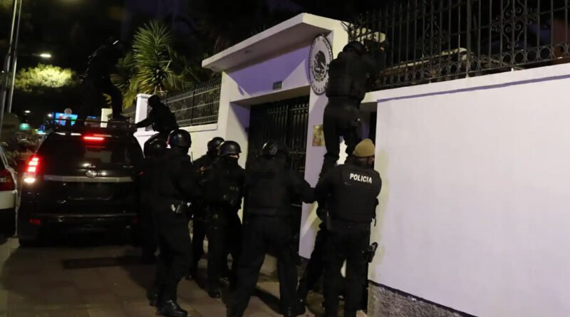Policía de Ecuador irrumpe en Embajada Mexicana en Quito y detiene a exvicepresidente Jorge Glas