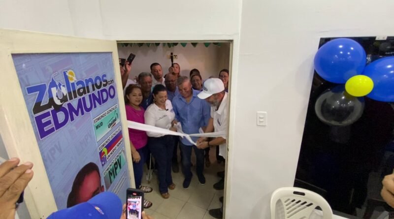 Inaugurada en Lagunillas sede del Voluntariado Zulianos con Edmundo González