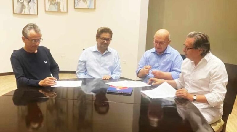 Gobierno colombiano inicia este lunes en Caracas diálogo con la Segunda Marquetalia, disidencia de las FARC
