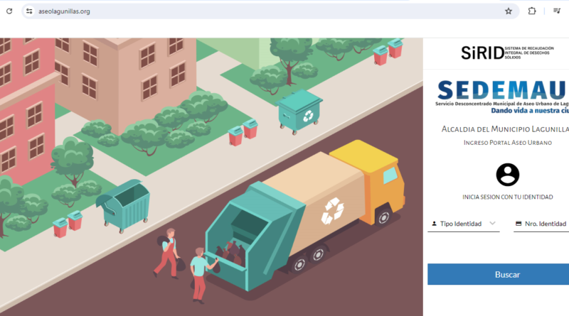 Conozca cómo realizar el pago del servicio de aseo urbano