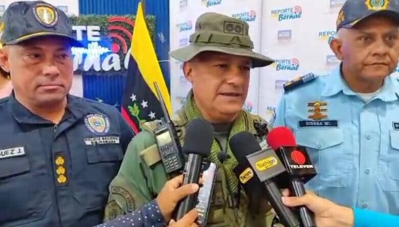 General José Gregorio Martínez Campos Anuncia Controles Fronterizos Rigurosos en Táchira