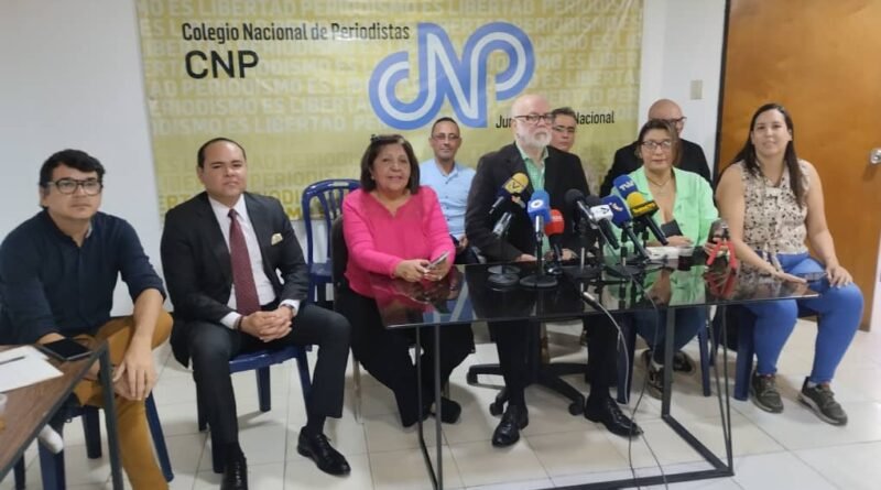 CNP y SNTP exigen a las autoridades civiles y militares respetar el trabajo de sus agremiados y trabajadores de la prensa