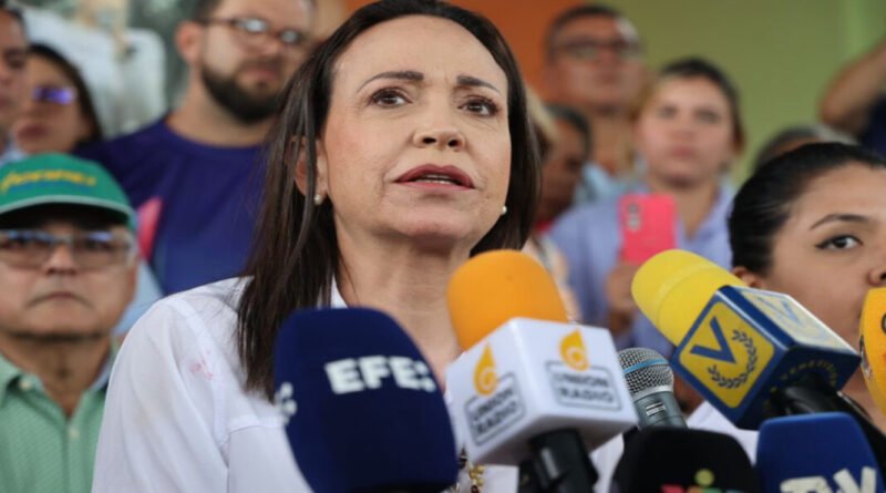 María Corina Machado asegura que la oposición está lista para votar el 28-J