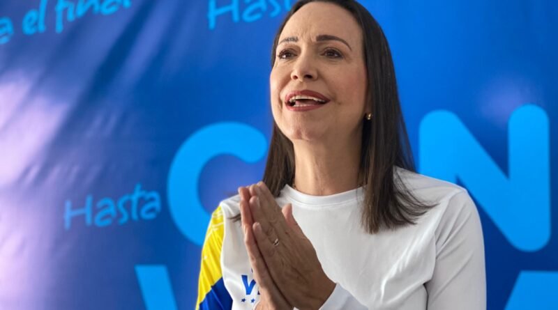 María Corina ratifica su disposición de avanzar en una negociación "con garantías"