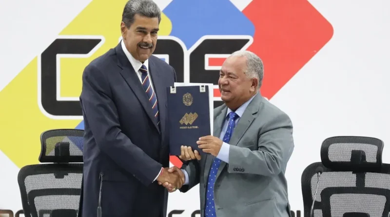TSJ de Venezuela ratifica la reelección de Nicolás Maduro en medio de acusaciones de fraude