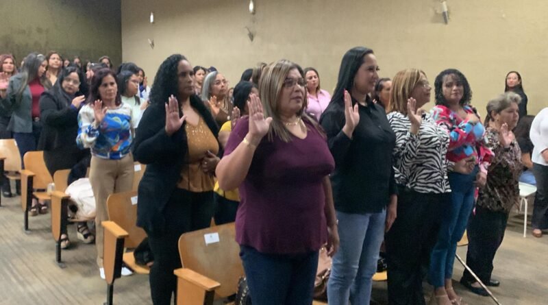 Instalaron en Lagunillas curso sobre Red de Defensoría de la Mujer
