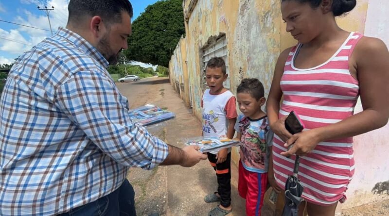 Programa Social "Te Sueño Grande" ha entregado más de 200 kits escolares a los niños para el inicio del Periodo Escolar 2024 en Lagunillas