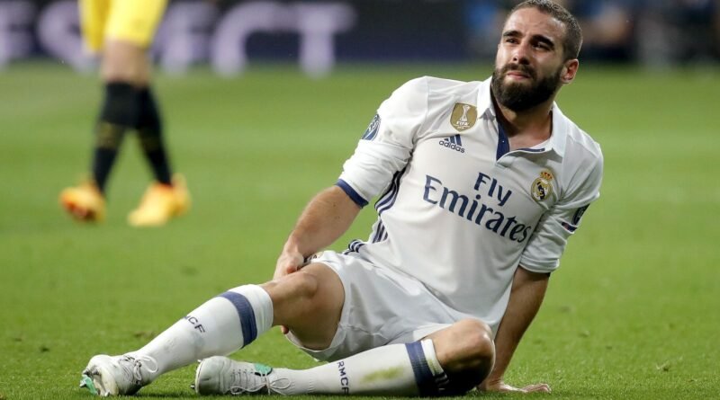 Dani Carvajal se despide de la temporada por grave lesión en la rodilla: 8 a 10 meses de recuperación