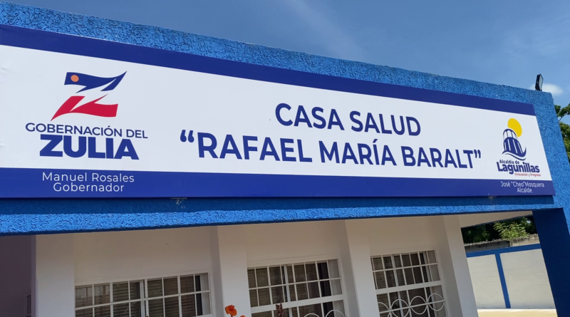 Alcaldía de Lagunillas inauguró trabajos de rehabilitación de la "Casa Salud" Rafael María Baralt