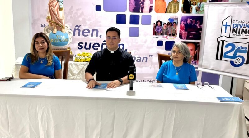 Presentación del Programa de las Fiestas Patronales y Navidad de la Parroquia del Divino Niño