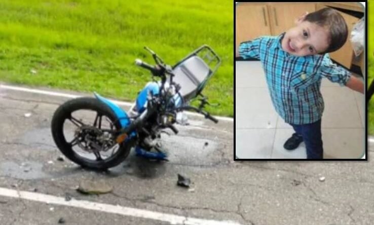 Motorizado en Lagunillas arrolla a niño de 8 años; pequeño está en UCI y necesita ayuda