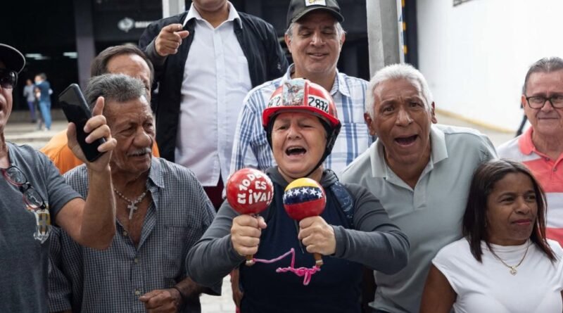 Pensionados en Venezuela protestan tras 1.000 días sin aumento salarial