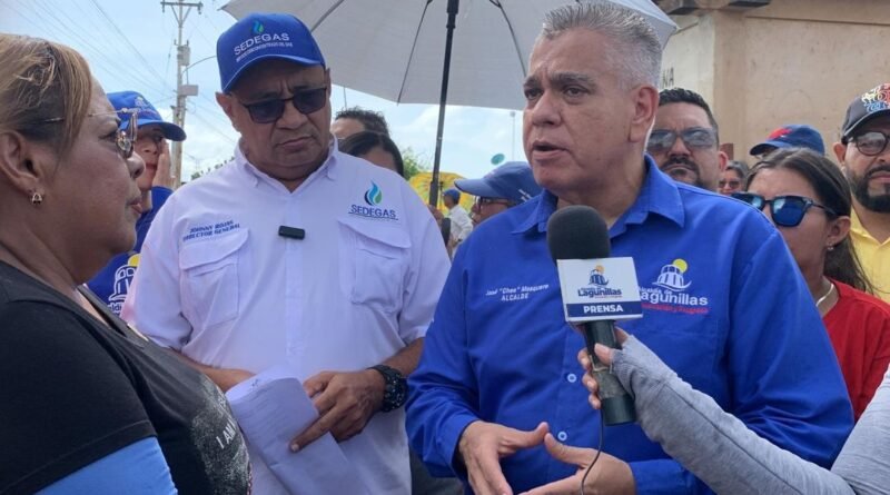 Alcaldía de Lagunillas inició trabajos de gasificación en el sector Blanca Valero