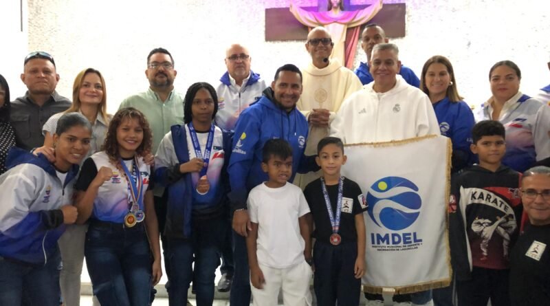Celebran en Lagunillas la tradicional Misa del Deporte
