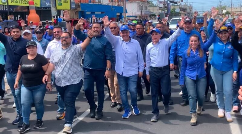 Gobernador Rosales y alcalde Mosquera inauguraron trabajos de rehabilitación de la carretera "N"
