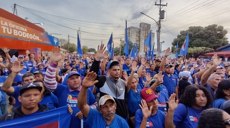 Masiva Concentración en Lagunillas Inicia Campaña por la Unidad y Esperanza del Zulia con Rosales