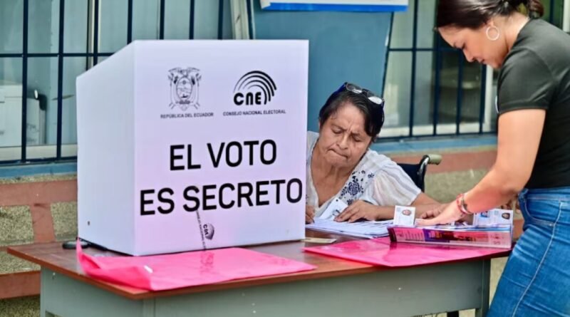 Correísmo denuncia presunto fraude electoral en Ecuador tras victoria de Daniel Noboa