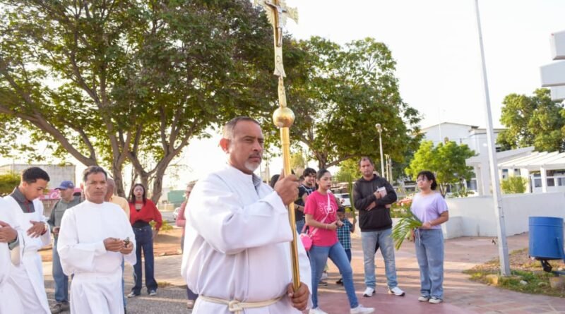 Domingo de Ramos en Ciudad Ojeda: Fervor y Tradición en la Procesión de Santa Lucía
