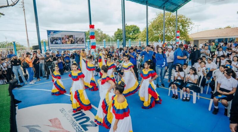 Gobernador Manuel Rosales inaugura modernas obras educativas y de salud en Cabimas con inversión millonaria