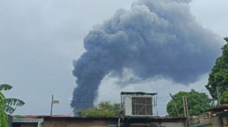 Incendio en Planta Camaronera de Zulia: Controlado Tras Rápida Intervención de Bomberos y Autoridades