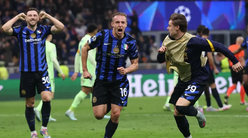 Inter eliminó al Barcelona en un partidazo épico y va a la final de la Champions League