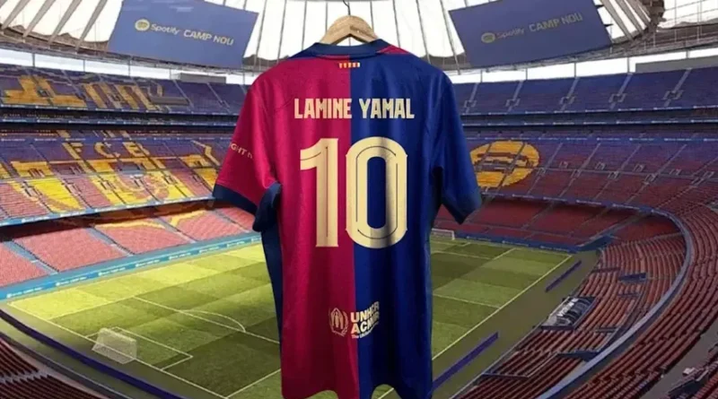 Lamine Yamal hereda el 10 de Messi en el Barça con cláusula récord de 1.000 millones
