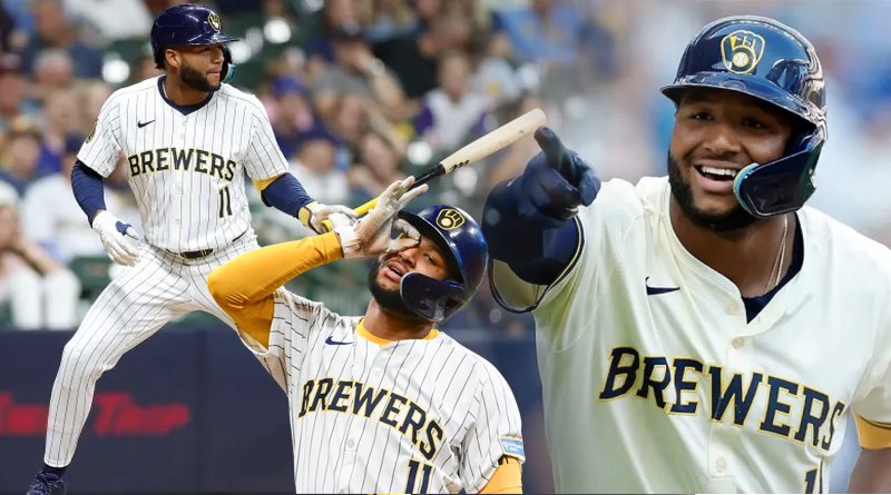 Jackson Chourio alcanza histórica racha de 20 juegos con hit en MLB