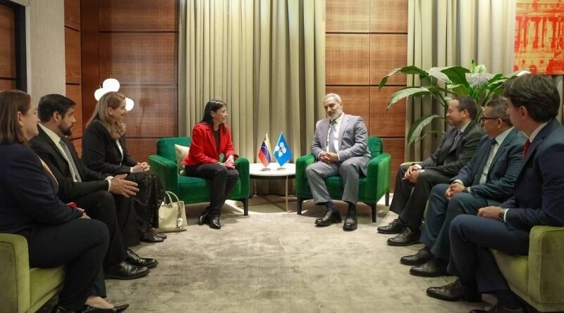 Delcy Rodríguez participa en Viena en seminario global de la OPEP
