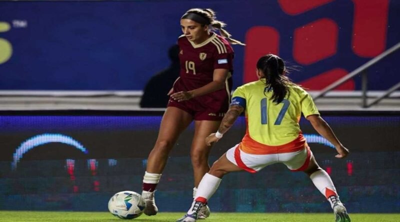 a Vinotinto Femenina y Colombia empatan sin goles en su debut en la Copa América 2025
