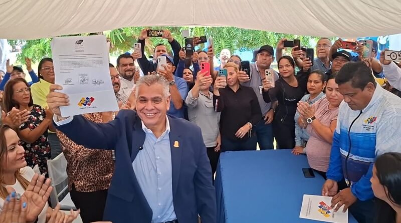 José “Cheo” Mosquera proclamado por el CNE: “Pasadas las elecciones, ahora nos toca seguir trabajando y gobernando para todos”