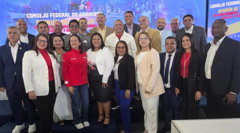 Zulia presente en Consejo Federal de Gobierno con sus 21 alcaldes y el gobernador Luis Caldera