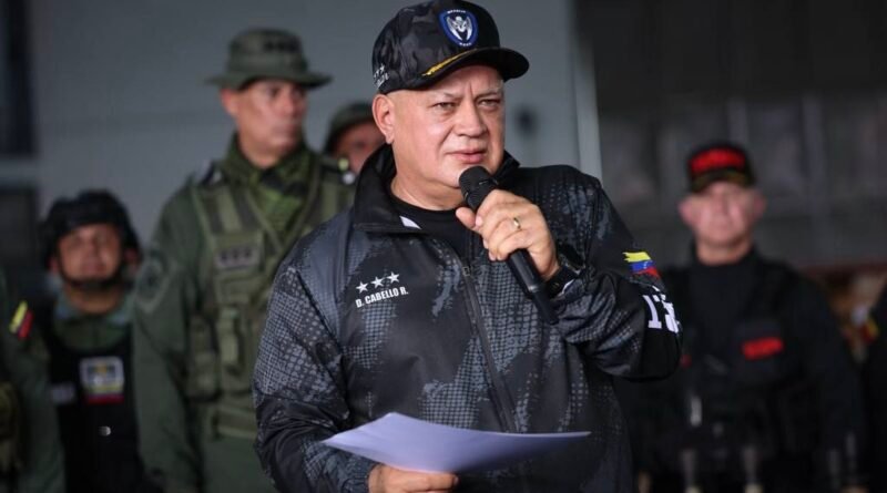 Cabello denuncia hallazgo de 1.500 kilos de explosivos en galpones de Anzoátegui