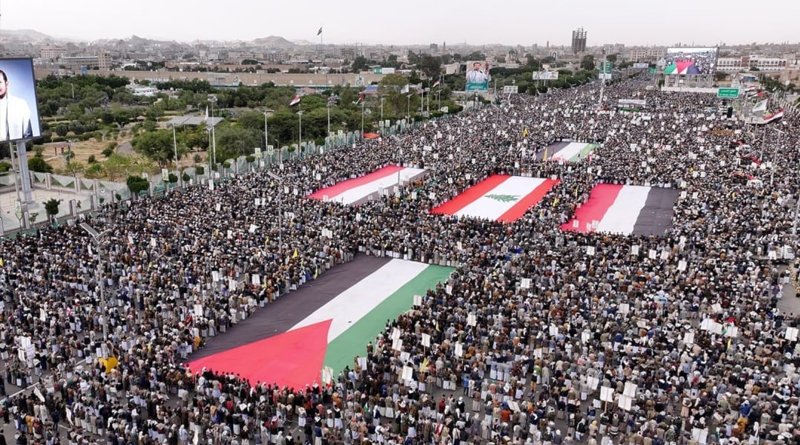 Yemen realiza masivas marchas en apoyo a Gaza y fortalece su defensa estratégica