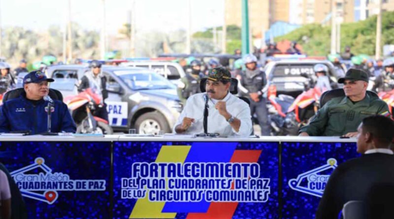 Maduro lanza nueva ofensiva popular-militar para reforzar seguridad en Venezuela