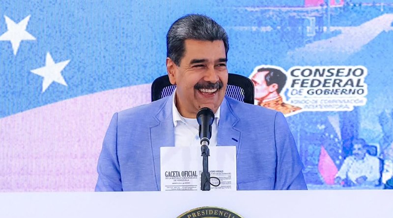 Maduro activa nuevo Consejo Federal para impulsar el plan de las 7T