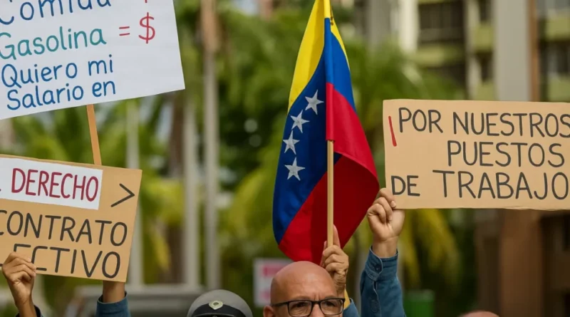 Red Sindical alerta sobre desafíos y riesgos del movimiento laboral en Venezuela