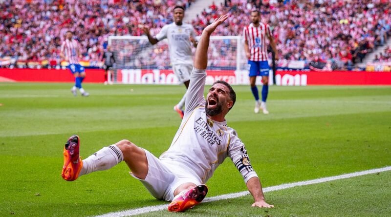 Carvajal se lesiona y será baja un mes: Real Madrid sin laterales derechos