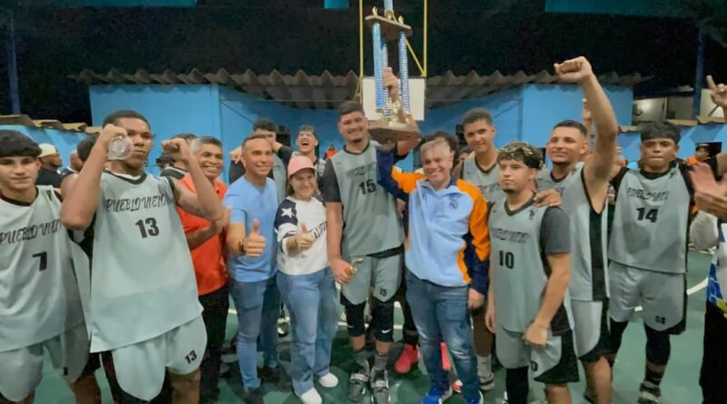 Pueblo Viejo se coronó campeón de la “Copa Alcaldía de Lagunillas” con apoyo del alcalde José Mosquera
