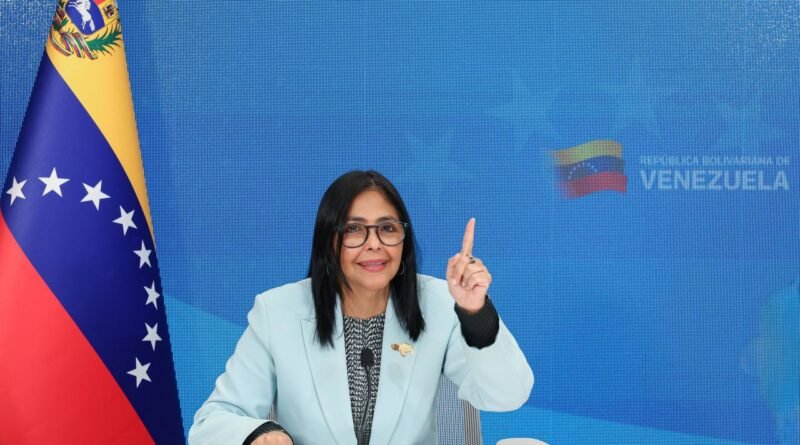 Delcy Rodríguez denuncia “venta forzosa” de Citgo y acusa a EEUU de un “vulgar y bárbaro despojo”