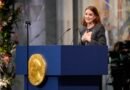 Ana Corina Sosa transmite en Noruega el mensaje de Machado en la ceremonia del Nobel