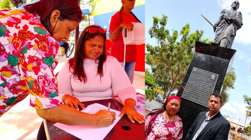 Concejales del Psuv en Lagunillas repudian ataque de EE. UU. y respaldan jornada de firmas en Plaza Bolívar