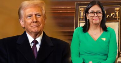 Trump confirma llamada con Delcy Rodríguez y destaca avance en relaciones con Venezuela