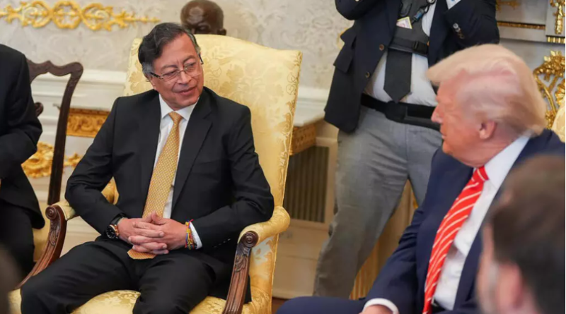 Trump y Petro sorprenden con reunión cordial y prometen avanzar en cooperación bilateral