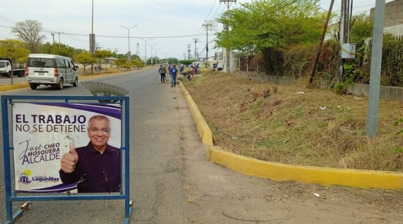 Alcaldía de Lagunillas mejora la avenida Intercomunal: dos kilómetros de vialidad rehabilitada