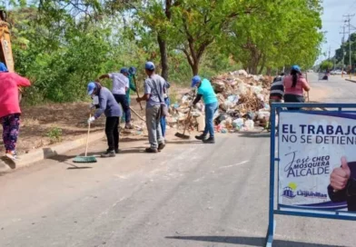 Sedemaul elimina vertedero en carretera “J” y retira más de 100 toneladas de desechos en Lagunillas